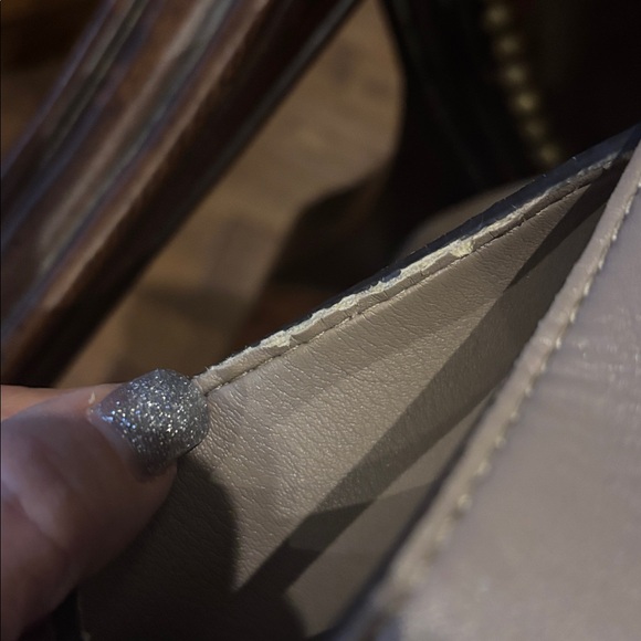 Stella McCartney Hand Bag Leather 2way Beige, with detachable pouch - Picture 4 of 13